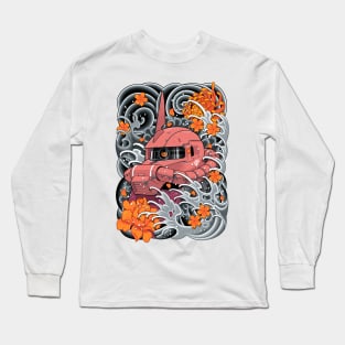 Zaku Char Tattoo Long Sleeve T-Shirt